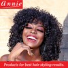 Annie- Salon Style Small Foam Hair Rollers - (5/8") Black