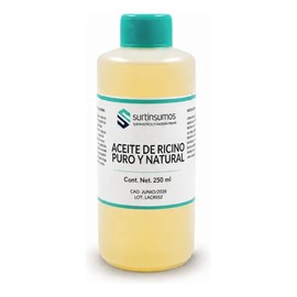 Aceite De Ricino Puro Usp 250 Ml Uso Cosmético Y Alimenticio