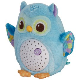 VTech Baby Leuchtende Plüscheule – Plüschige Beruhigungshilfe mit Nachtlicht, 3 gesungenen Liedern und 33 Melodien – Für Kinder von 0-36 Monaten