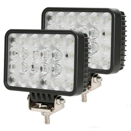 2PACK 12/24volt 72W Led Work Light 9000LM, Square High Power Led Driving Light Foglights with Spot Flood Combo Beam for Tractor,Truck,Offroad,Boat,Golf Cart,ATV,UTV,Trailer
