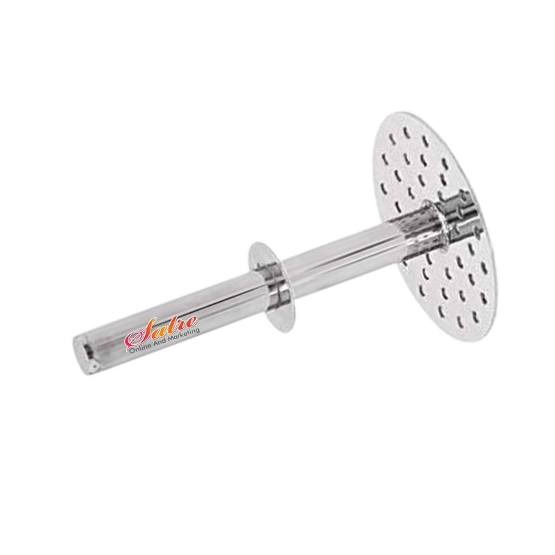 Stainless Steel Round Potato Masher Masher Masher Vegetable Chopper Pav