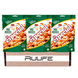 Planters roasted nuts (3 pack) | Mani La especial Cashew almonds and peanuts Mix | Mani la especial Colombia Colombian snacks mecato colombiano