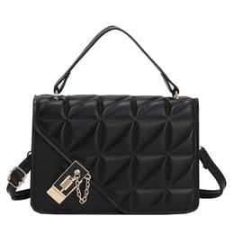 Women's Shoulder Bag, Small Shoulder Bag, PU Leather Handbags, Purse, Messenger Crossbody Bag, Mini Handbag, Purse, Messenger Bag, black