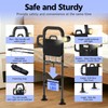 Bed Rails for Elderly Adults Safety with Remote Control Light