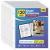 KTRIO 120 Pack Sheet Protectors 8.5 x 11 inch, Clear