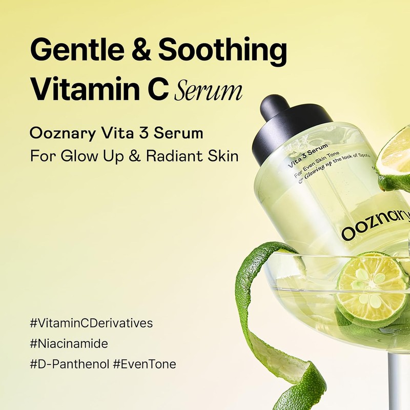 Triple poder vitamínico: combina niacinamida (vitamina B3), vitamina C y