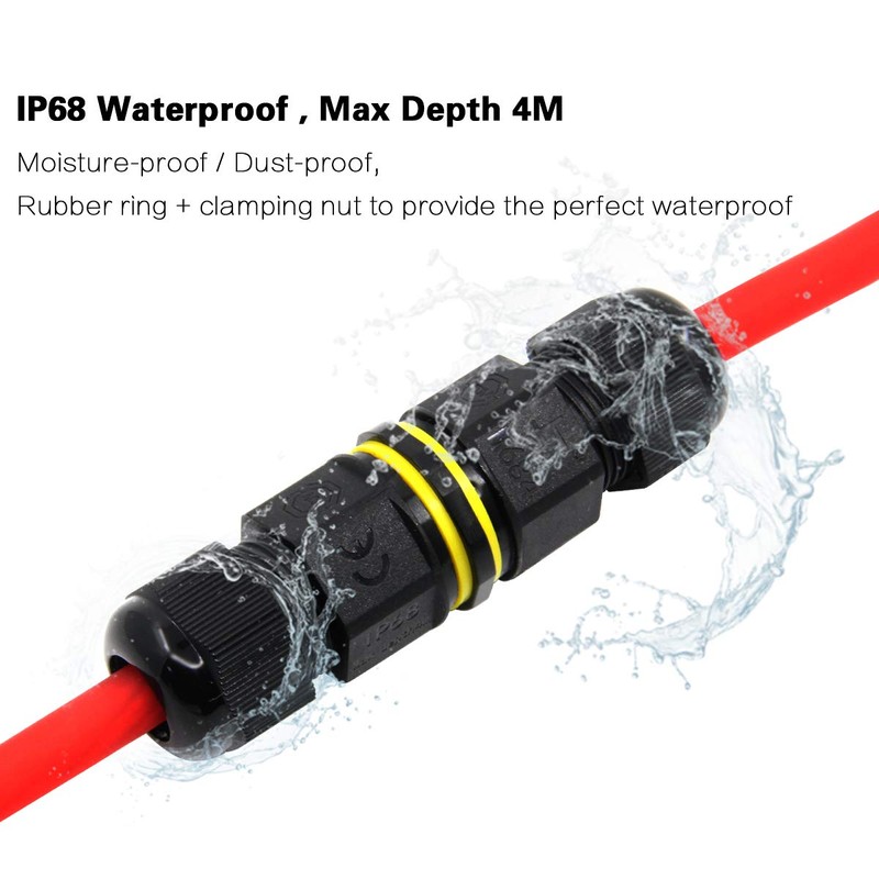 Underground Junction Box For 2 or 3 or 4-Pin Cables