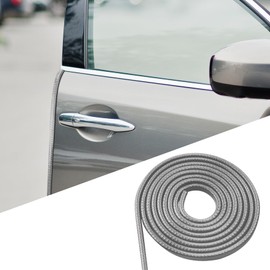 PACLVIO 16.5FT(5M) Car Door Edge Guards, Car Door Protector, Car Door Entry Guard Protective Strip, Car Exterior Accessories U Shape Edge Trim Rubber Seal Protector Universal for Cars (Grey, 16.5Ft)