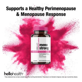Hello Health Meno Strong Suplemento Menopausia 60 Cápsulas