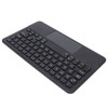 Wireless Keyboard Portable Scissor Key Foot Keyboard with Touchpad for