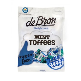 De Bron Mint Toffee Sugar Free 90 g