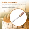 Littlecatch Guitar Fret Crowning File,Fret Edge File,Fret End Rounded Tool,Three