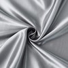 Damier Fitted Sheet 120 x 200 cm Grey Satin Silk
