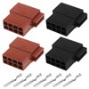 VGOL 4PCS 16 Pin Car Audio Wiring Harness Connector Plug