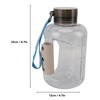 1.5L Hydrogen Water Bottle, Portable Hydrogen Water Bottle Generator with