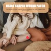 Healvian Healvian 50Pcs Heart Shaped Bandages Cute Small Plasters for