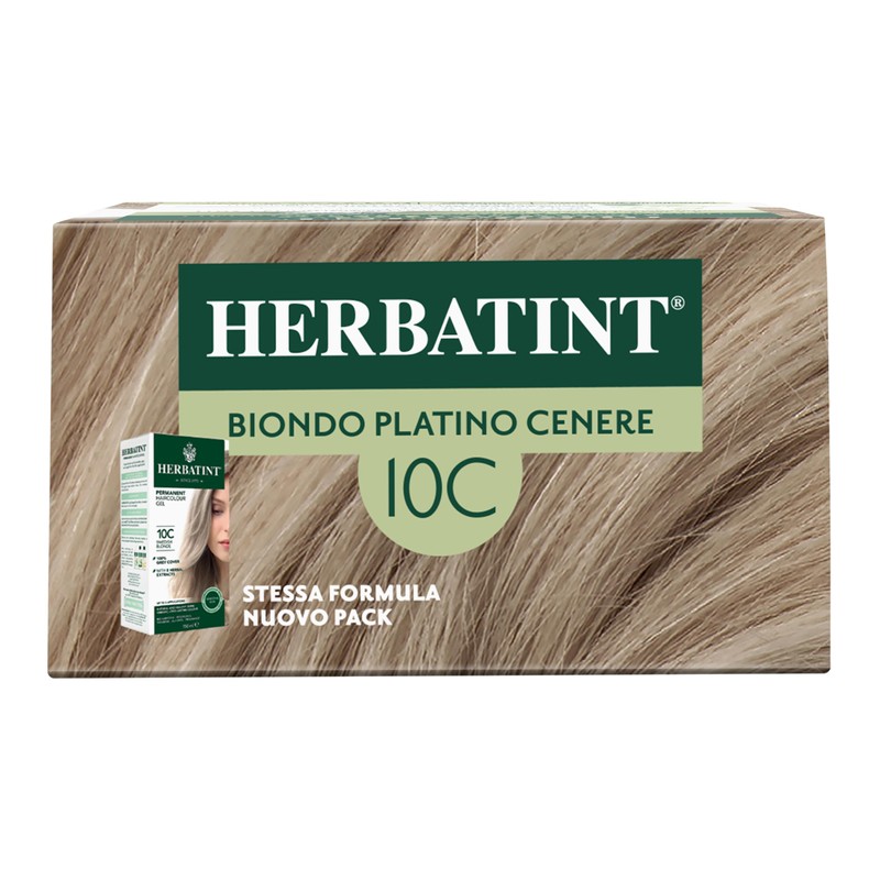 Herbatint Permanente Haarfarbe Gel 10C Platinblond Asche - 170 ml