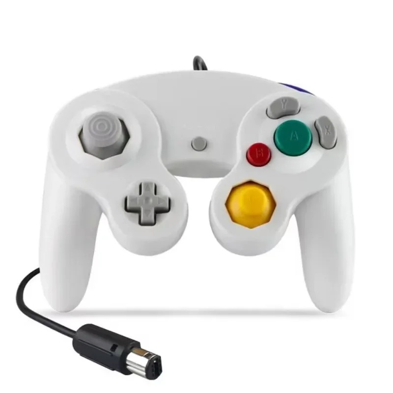 GameCube-Compatible Wired Controller for Retro Gaming – Responsive Joystick Gamepad