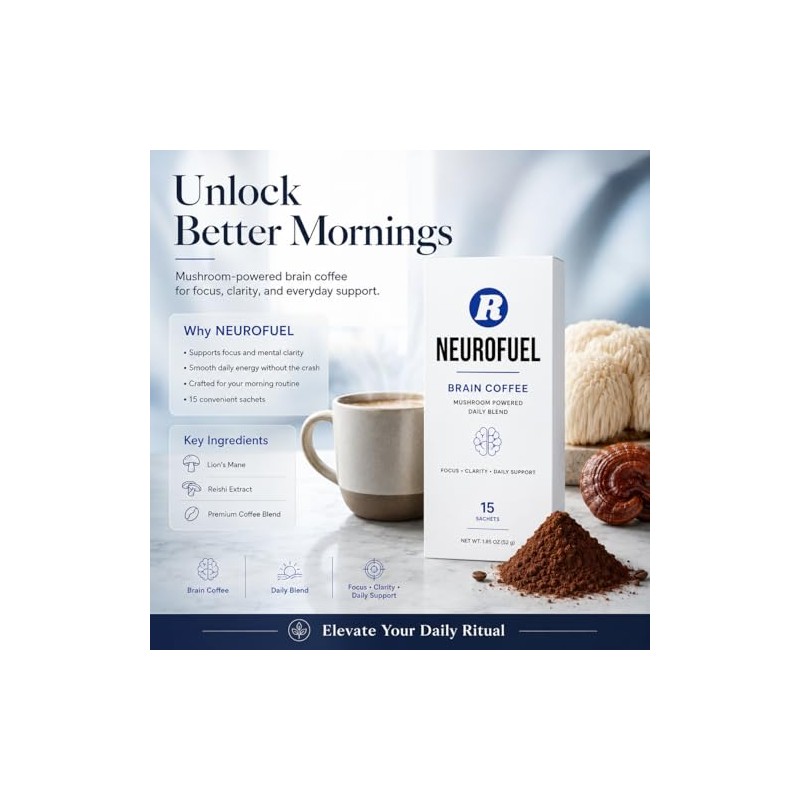 Restural Coffee, Smooth Daily Coffee Alternative with Botanical Ingredients, Easy