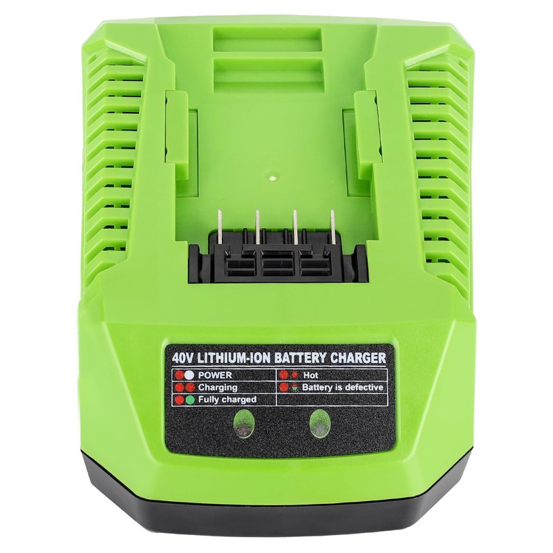 GRVODFRTA 40 Volt Battery Charger Compatible with Greenworks 40V G