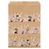 Indigo MOOMIN MP445 Moomin Wrapping Paper Bag, Flat Bag, M,