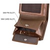 POCARDO Smart Men's Leather Wallet RFID Protection 4 Exclusive Leather