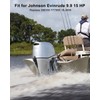Gearcase Seal Kit Compatible with Johnson Evinrude 9.9 15 HP