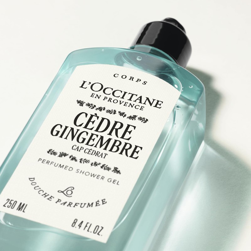 L'OCCITANE Cèdre Gingembre Shower Gel (formerly Cap Cédrat) – 250