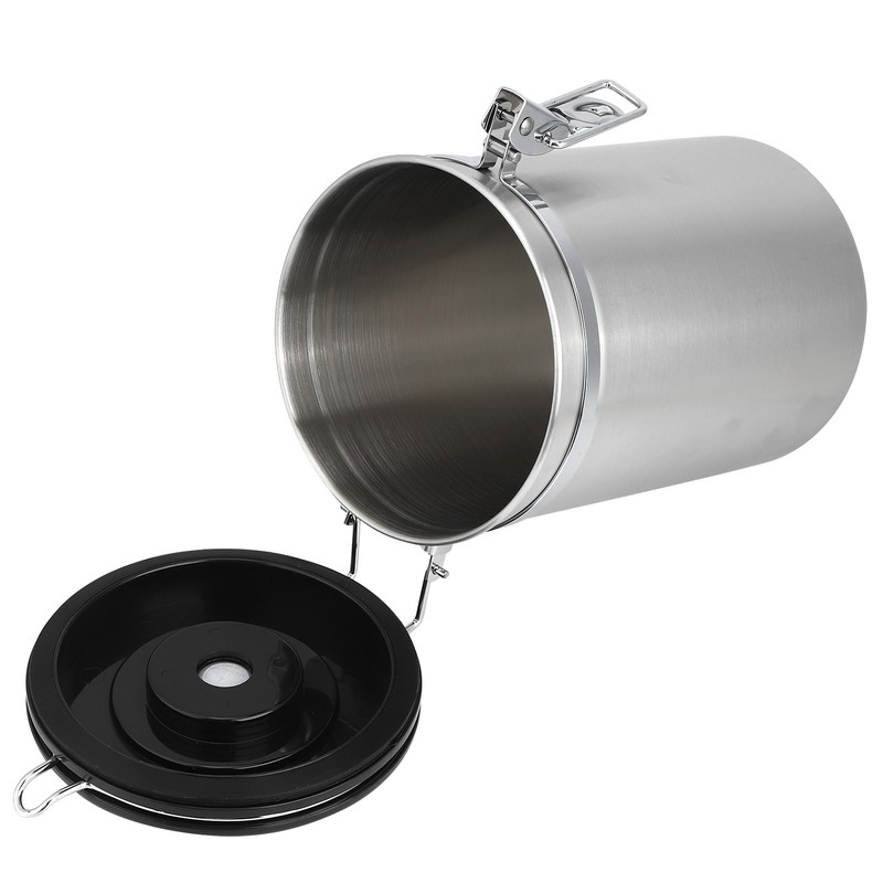 Stainless Steel Coffee Bean Airtight Canister Tea Dried Fruits Storage