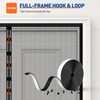 MAGZO Magnetic Screen Door Fit Door Size 72 x 80