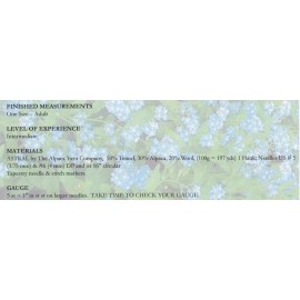 Alpaca Yarn Company Bobble Beret - Alpaca Yarn Company Knitting Pattern PT-127 Adults - Pattern Only