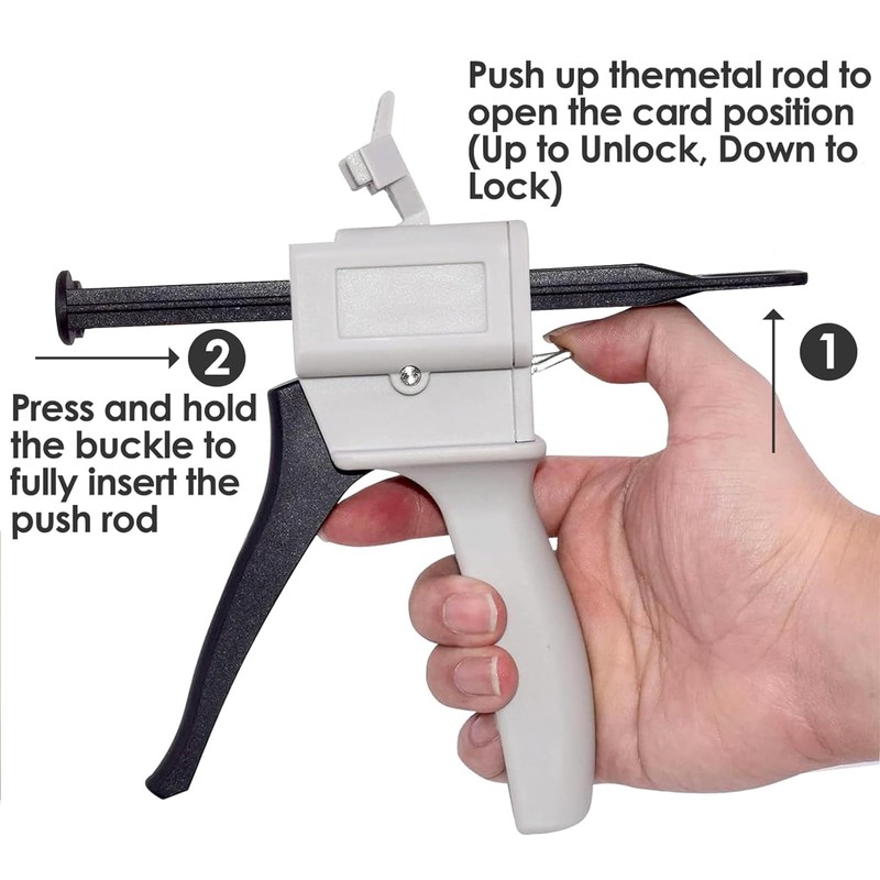 Dispenser Gun, Epoxy Glue Gun, Impression Mixing Dispensing Gun Applied