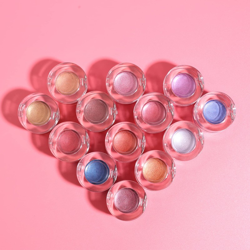 Vodisa Cream Eyeshadow Highly Pigmented Blendable Shimmer Eye Shadow Highlighter