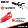 Deway Automatic Fuel Transfer Small 15" Pump with Auto-Stop &
