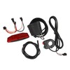 Electric Bike QD168 Front Light DR001 Rear Light Set with