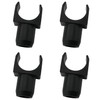 4PCS Wheelchair Rail Replacement Part Plastic Long Slider Seat Accessories