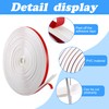moonoom 33 Ft Window Grille Inserts Grid Kit- PVC Self-Adhesive