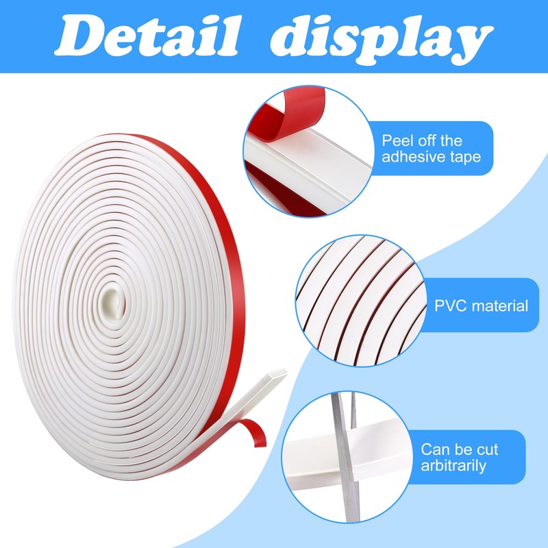moonoom 33 Ft Window Grille Inserts Grid Kit- PVC Self-Adhesive