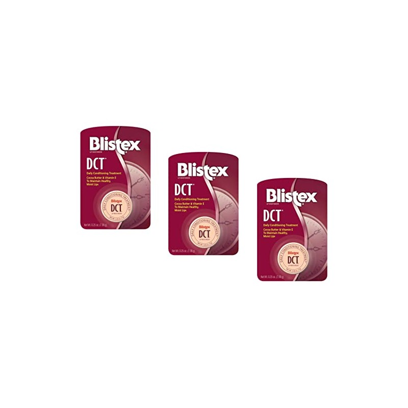 Blistex DCT, .25-Ounce Pots (Pack of 3)