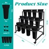 PROLEE Flower Stand with 12 Buckets, Flower Display Stand with