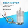Motor de engranajes, codificador de 12V GM25-310 DC Motor de