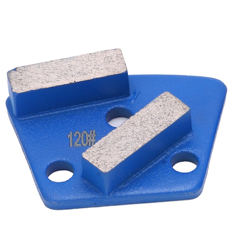 3Pcs Diamond Grinding Shoes Trapezoid Concrete Floor Aggreesive Cutting 2