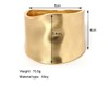 CSIYANJRY99 Gold Bangle Bracelets for Women Trendy Wide Chunky Cuff