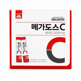 Goryeo Eundan Korea Eundan Megadose C Vitamin C 3000mg 120 packets high content made in England / 고려은단 메가도스C 비타민C 3000mg 120포 고함량 영국산
