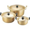 Akao Aluminum AZT04024 Utility Pot, 9.4 inches (24 cm), Aluminum