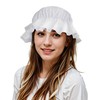Scotamalone Capss for Women Hatss Halloweens Costume Bonnets Colonialss Accessory