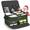 YOREPEK 2 Layer Golf Trunk Organizer Storage for 2 Pair
