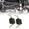 2Pcs Car Power Filter 12V Interference Proof Noises Reduction Reliable