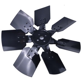 JZGRDN 7 Blade Cooling Fan 185377A1 Compatible with Case 580N 586H 588H 580SL 590SL 588G New Holland U80C U80B