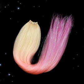 Braided Ponytail hair Extension for Women With Hair Tie Colored Braids Hair Straight Wrap with Braid Ponytail Extension Synthetic HairPieces 26 Inch